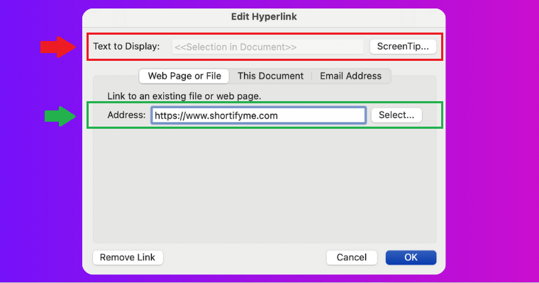 Step-by-Step Using Display Text