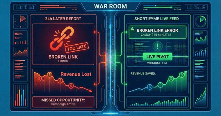 Real-Time Link Analytics vs. Historical Data