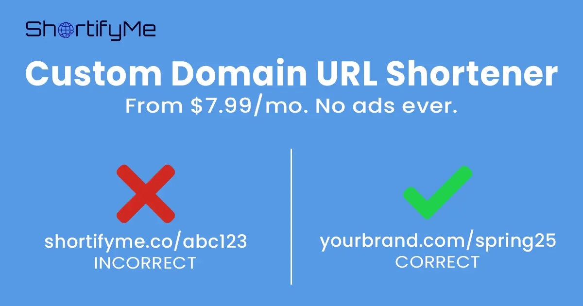 Custom Domain URL Shortener for Small Business | ShortifyMe