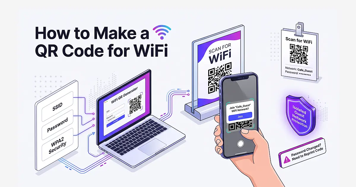 How to Make QR Code for WiFi